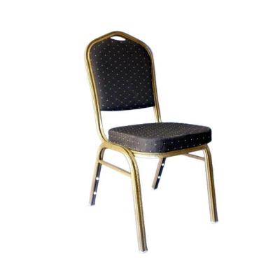 China Contemporary Cheap Hot Selling Metal Fabric Wholesale Hotel Furniture Party Event Banquet Stackable Chairs for sale