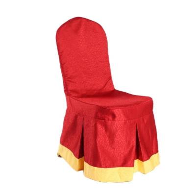 China Other 2023 Innovative Products Custom Red Chair Covers Dirty-Resisitance Chair Covers For Banquet for sale