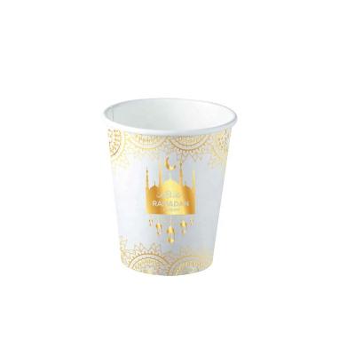 China Wholesale Disposable Eco-friendly Eid Mubarak Set Kareem Ramadan Moslem Islam Decoration Ramadan Cup 240018 for sale