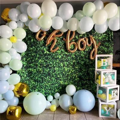 China Eco-friendly 100 Piece Green Latex Balloons Arch Kit Party Decoration 10Inch Latex Balloons for sale