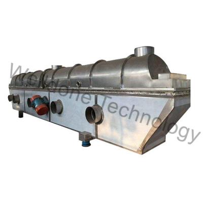 China Fluid bed drying equipment automatic continuous cupric sulfate horizontal vibrating fluid bed dryer for sale