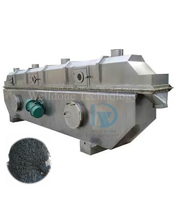 China High Efficiency Infusion Industrial Horizontal Continuous Fluid Bed Dryer Boiling Dryer Drying Equipment for sale