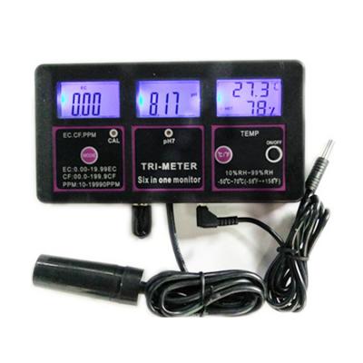 China ABS Supply LCD Display pH TDS EC And Thermometer Machine Cf Meter Gauge for sale