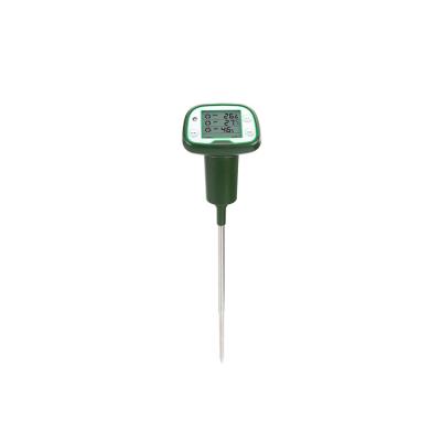 China Soil Moisture Temperature Sunlight Tester LCD Display 3 in 1 Soil Tester Humidity Moisture Meter Tester for Flower Garden garden plant for sale