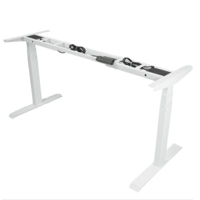 China Adjustable (height) Hot Sell Dual Motor Height Adjustable Table Computer Desk Sit and Standing Desk for sale