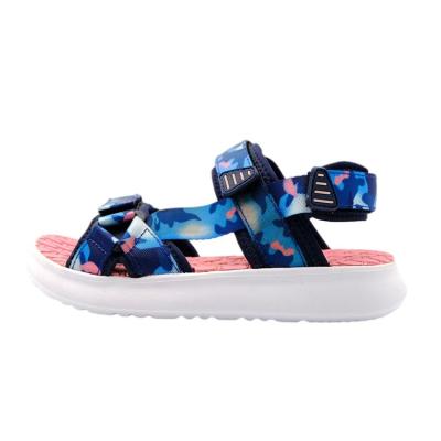 China Summer anti-slip cheap blue girl sport sandal child flat sneaker for sale