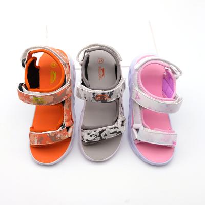 China Child Fashion Anti-slip Sandals Kids Unique Eva Girl Spring Summer Pu Sandal Beach Boy for sale