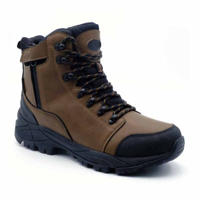 China MESH+ EVA Membrane Waterproof Sports Leather Boots Man Casual Shoes Best Steel Toe Fake Heightening Boots for sale