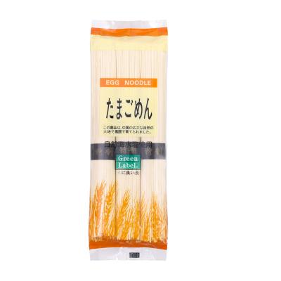 China Wholesale Low Fat Delicious Japanese Low Fat Egg Noodles In Bag for sale