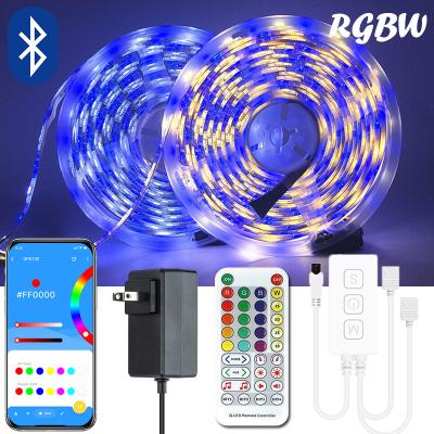 China LANDSCAPE DC12V RGBW RGB+Warm White (2700K-6000K) 5m/10m 16.4ft/32.8ft 60LEDs/m IP20/IP65 Waterproof Light Multicolor LED Strip Lights for sale