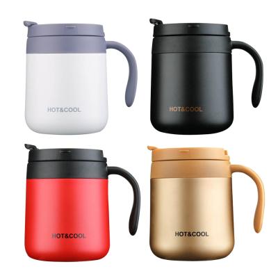 China PORTABLE 350ml Stainless Steel Coffee Mug Vacuum Cup Insulated Thermos Flask Bottle for sale