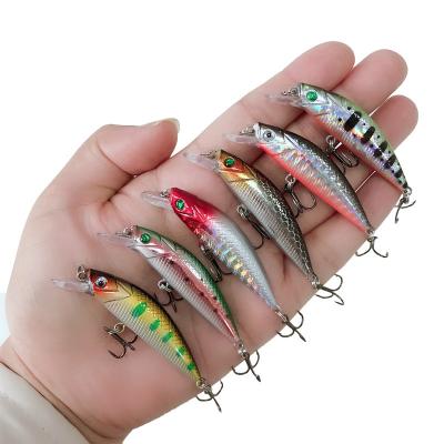 China Attracting Fish Treble Hook New Hard Min Fishing Lure Min Minnow Fishing Lures 5.8G/55mm for sale