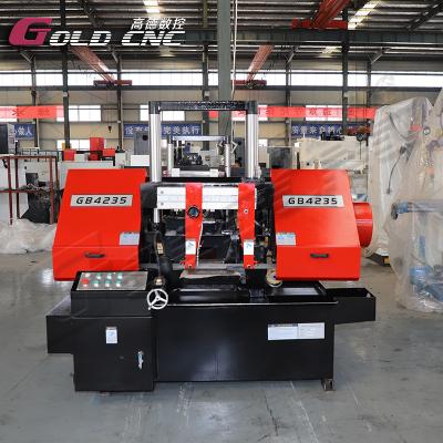 China GB4235 sawing machine semi-automatic band saw cutting band saw machine zu verkaufen