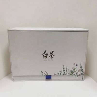 China Recyclable High-quality customized luxury paper gift box tea bamboo tea box for sale