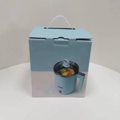 China Recyclable Hot appliance matte custom with portable white corrugated carton folding carton for sale