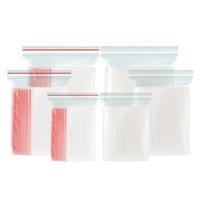 China Custom clear plastic handle seal security logo hardware ziplock parts tools zip lock plastic bag ziplock for sale