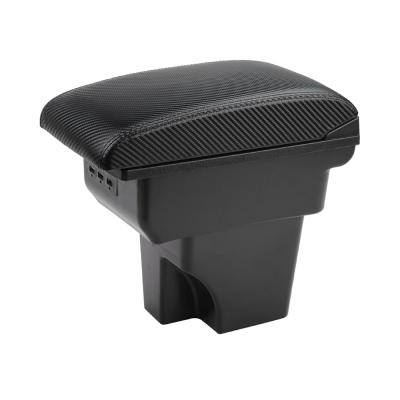 China High quality and low price special rotary armrest accent car rotary box with USB CHARGER for sale