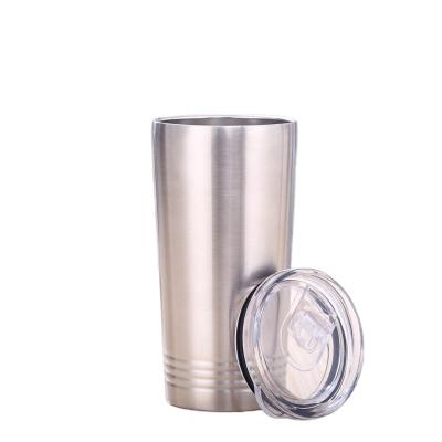 China 304 Viable Ice Tyrant Cups Inside And Outside Stainless Steel Water Bottle Vacuum Flask Coffee Mug With Lid Metal Mug for sale