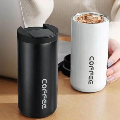 China Factory Direct Wholesale Disposable Tumbler Double Wall Vacuum Cup With Logo Stainless Steel Travel Cup for sale