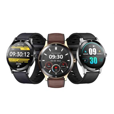 China GPS Navigation Simple 1.39 Inch Fitness Tracker Heart Rate Monitor Black Sport Men Digital Led Watch for sale