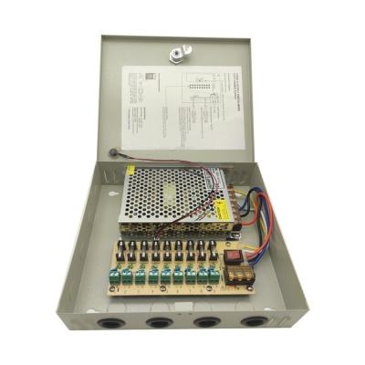 China cctv power supply 18ch cctv power supply cctv camera manufacture cctv power supply 12v 10a 120w for sale