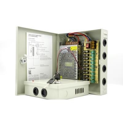 China Hot sale cctv power supply 18ch cctv power box cctv camera manufacture cctv power supply 12v 20a 240w for sale