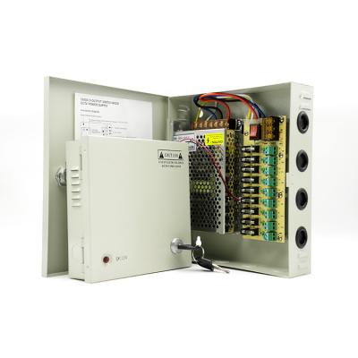 China High reliability rainproof cctv S-360-12 360W 12v 30a 18ch ups rainproof led power supply cctv power supply box for sale