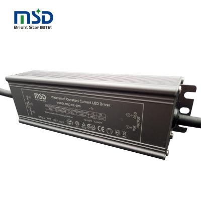 China Outdoor Waterproof Led Driver 50W 24V Constant Current Changing Power Supply 150*44*32mm for sale