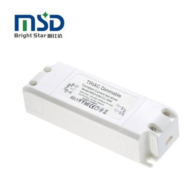 China Dimming Triac Led Driver 40W Constant Current Led Switching Power Supply For Indoor Lighting 133*46*24mm for sale