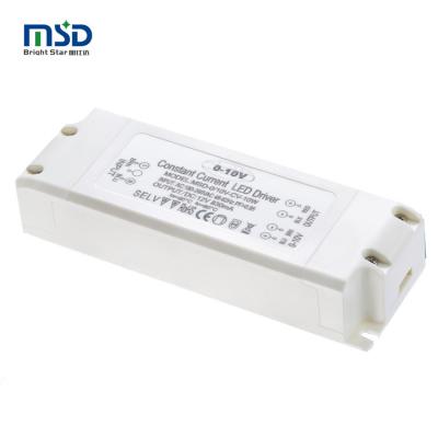 China High Reliability Constant Voltage 0-10V 10W 410mA Power Supply Waterproof Changing Dimmable Led Driver for sale