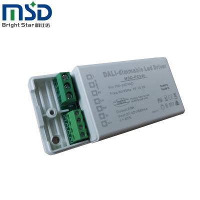 China Fit for KNX/Tridonic/Siemens/Philips/Feelux system 20W constant current dali led driver ultra-thin PFC>0.9 power supply high dali 2 for sale