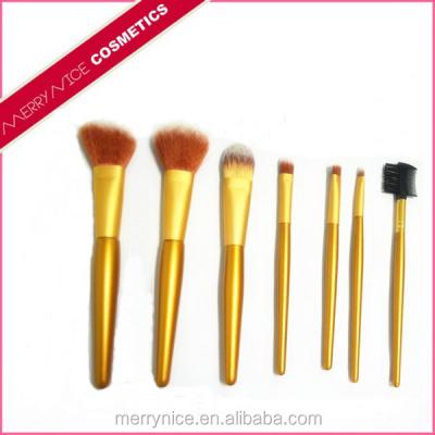 China Elegant Fashion cosmetic brushes,beauty makeup brushes,golden makeup brushes for sale