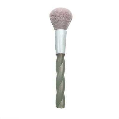 China Angular Blush Merrynice Custom plastic Make up the handle makeup brush tools with logo for sale