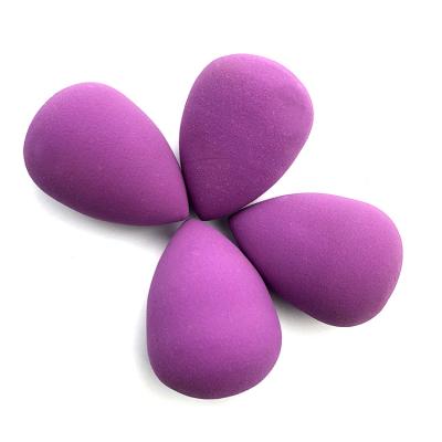 China Angular brush Merrynice Custom pink Oval Microfiber Silicone free makeup sponge for sale