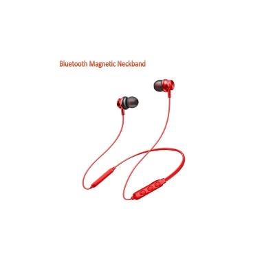 China In-Ear Waterproof Neckband Wireless Headphones Black Red Radio Neckphone Made For Sports for sale