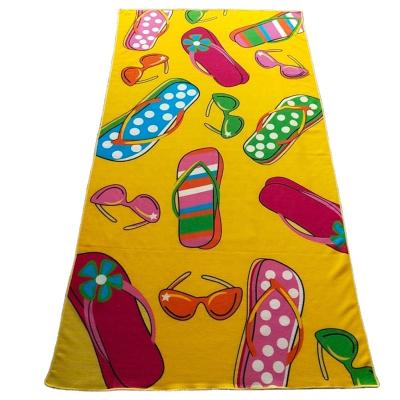 China Microfiber QUICK DRY Towel New Product Digital Printing Beach Towel for sale