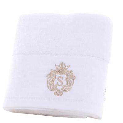 China Compressed Standard Hand Sets Luxury Quality Customized 100% Woven 16s Cotton Bath Hotel Towel for sale