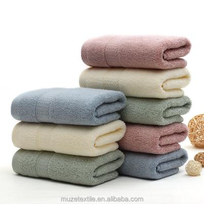 China QUICK DRY cotton color face towel pure water strongly absotbent, soft for sale