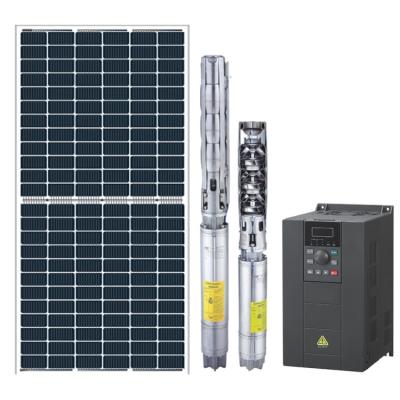 China Factory Agricultural Hot Sales Full Irrigation Water Pump With Solar Water Pump For Irrigation System Water Pump Inverter Systems for sale