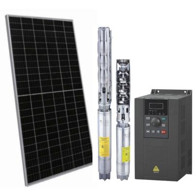 China Agricultural irrigation 4sp series system promotional solar water pump with solar system water pump control system for sale