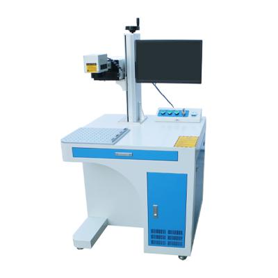 China 3W 5W Air Cooled UV Laser Marking Machine Slot Type Cabinet Type With Air Cooling Water Cooling Spindle for sale