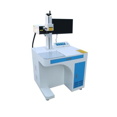 China 3W 5W Automated Loading Desktop UV Laser Marking Machine For Glass Plastic Marking Engraving for sale