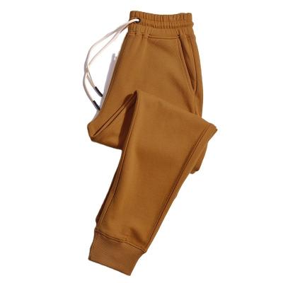 China American New Style Anti-wrinkle Men's Comfortable Leisure Heavy Duty Pants 360GSM Joggers Cotton Trousers for sale