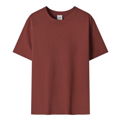 China Custom 300GSM Anti-Wrinkle Leisure Sports Style Men's T-shirts Blank Logo Tees 100% Cotton T-shirts for sale