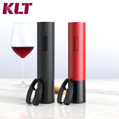 China Novelty 500mAh Viable Metal Lithium Battery Electric Wine Screw Opener for sale