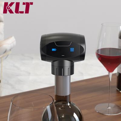 China Keep Cool Wine Wine Vacuum Pump NEW Cordless Electric Stopper With LED Light for sale