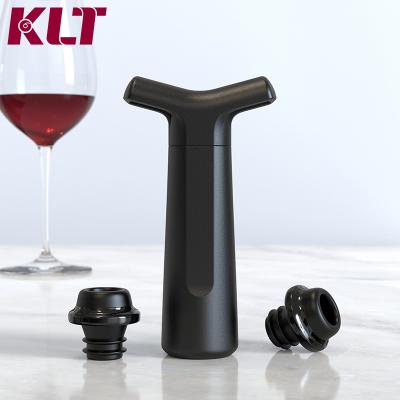 China 2021 Products Red Wine Stopper Plastic Silicone Plug Vacuum Tight Sealers For Bottle for sale