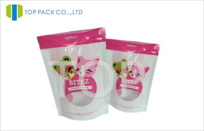 China Pet Clear Window Food Packaging Pouches For Food Chips Gravure Printing for sale