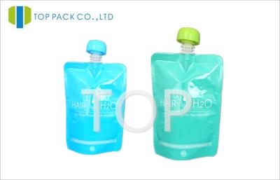 China Green / Blue PET Film Plastic Food Containers With Lids For Liquid for sale