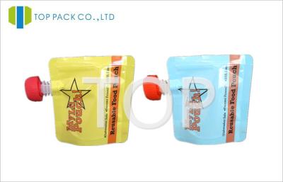 China Customized  Stand Up Spout Pouch Spout Top For Liquid Juice for sale